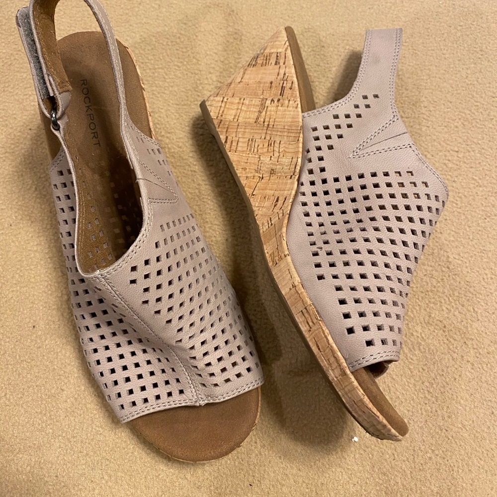Rockport soft leather wedge